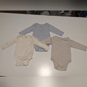3-6M long-sleeved onesies bundle